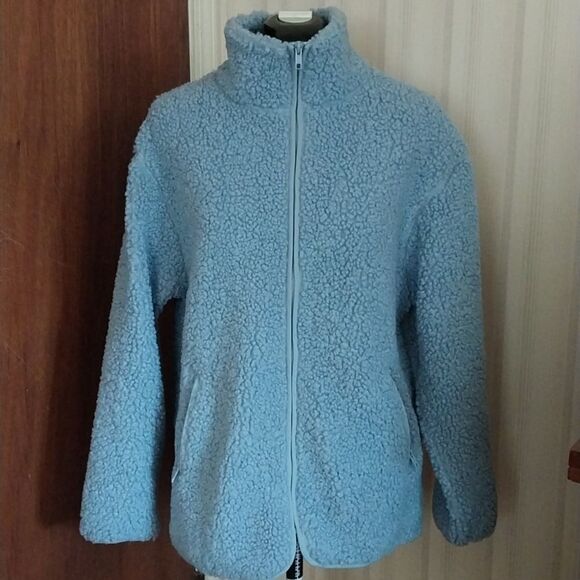 H&M SHERPA zip up jacket size S - Picture 1 of 6